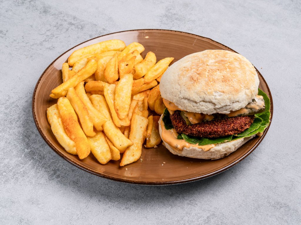 Rote Beete Burger (vegan)