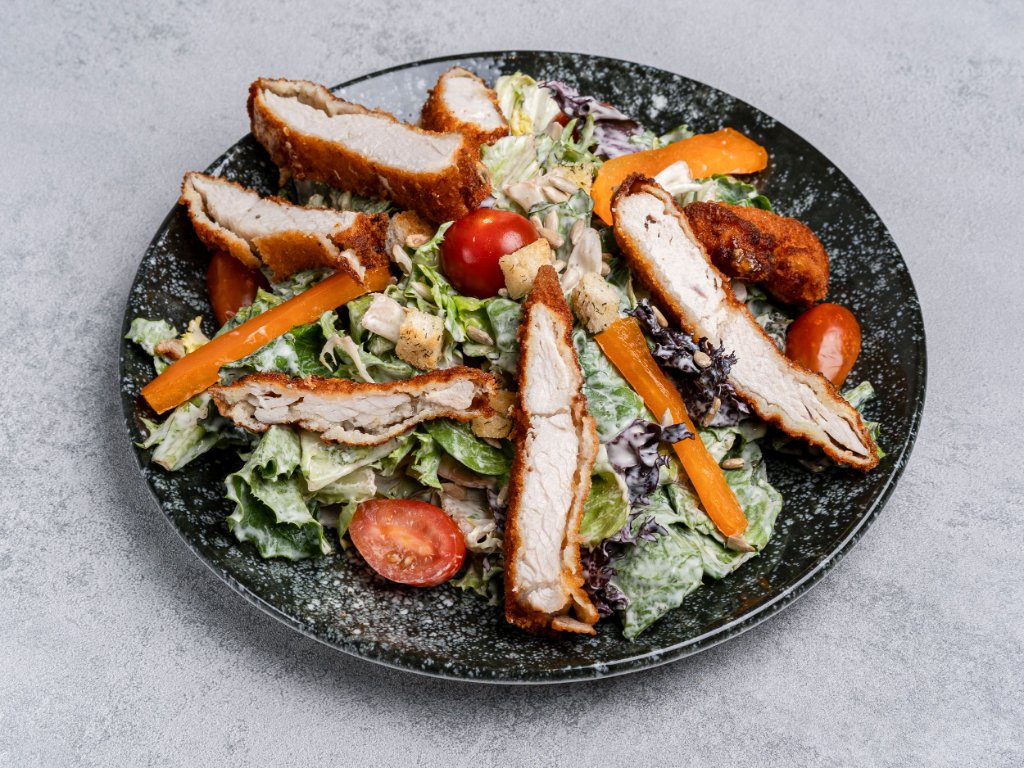 Crunchy Chicken Salat